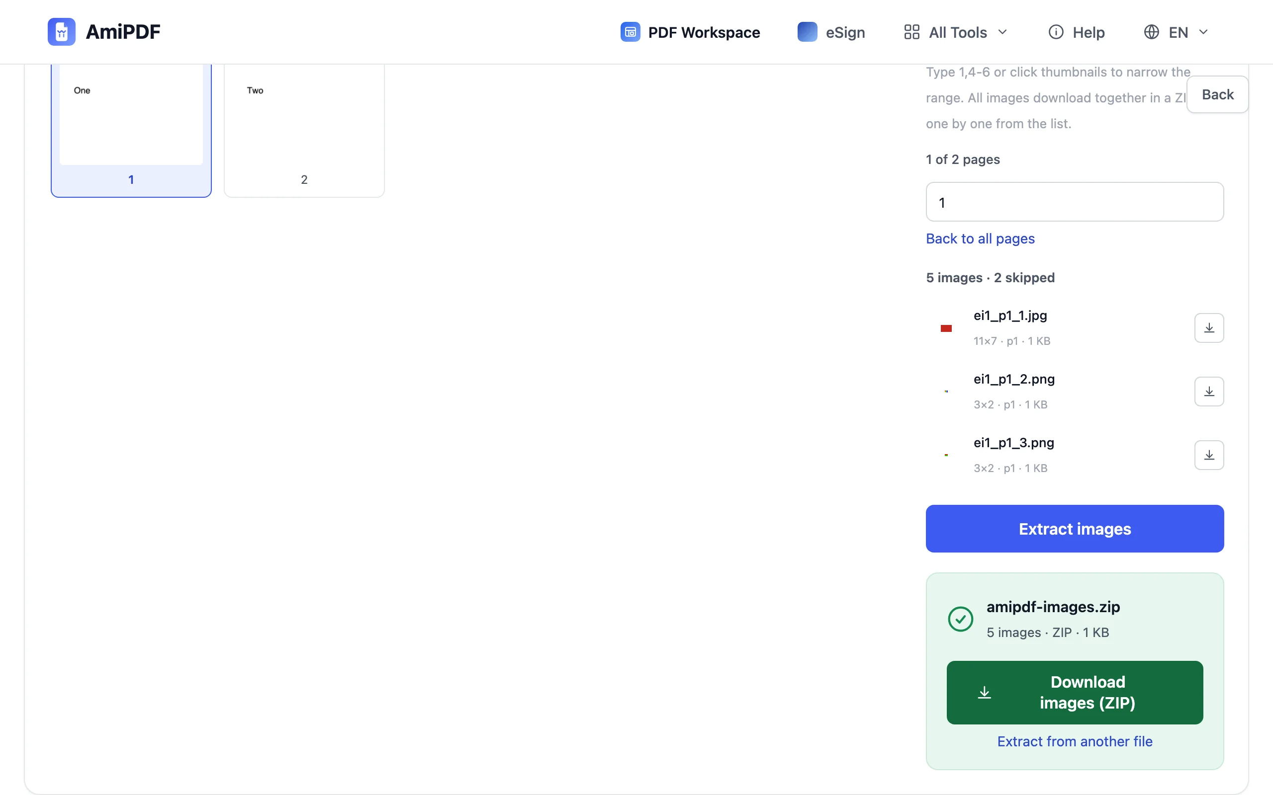 Ambil Gambar dari PDF – Ekstrak dan unduh
